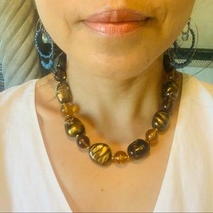 Vintage big beads necklace